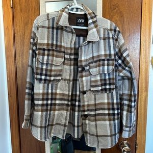 Zara Flannel Jacket